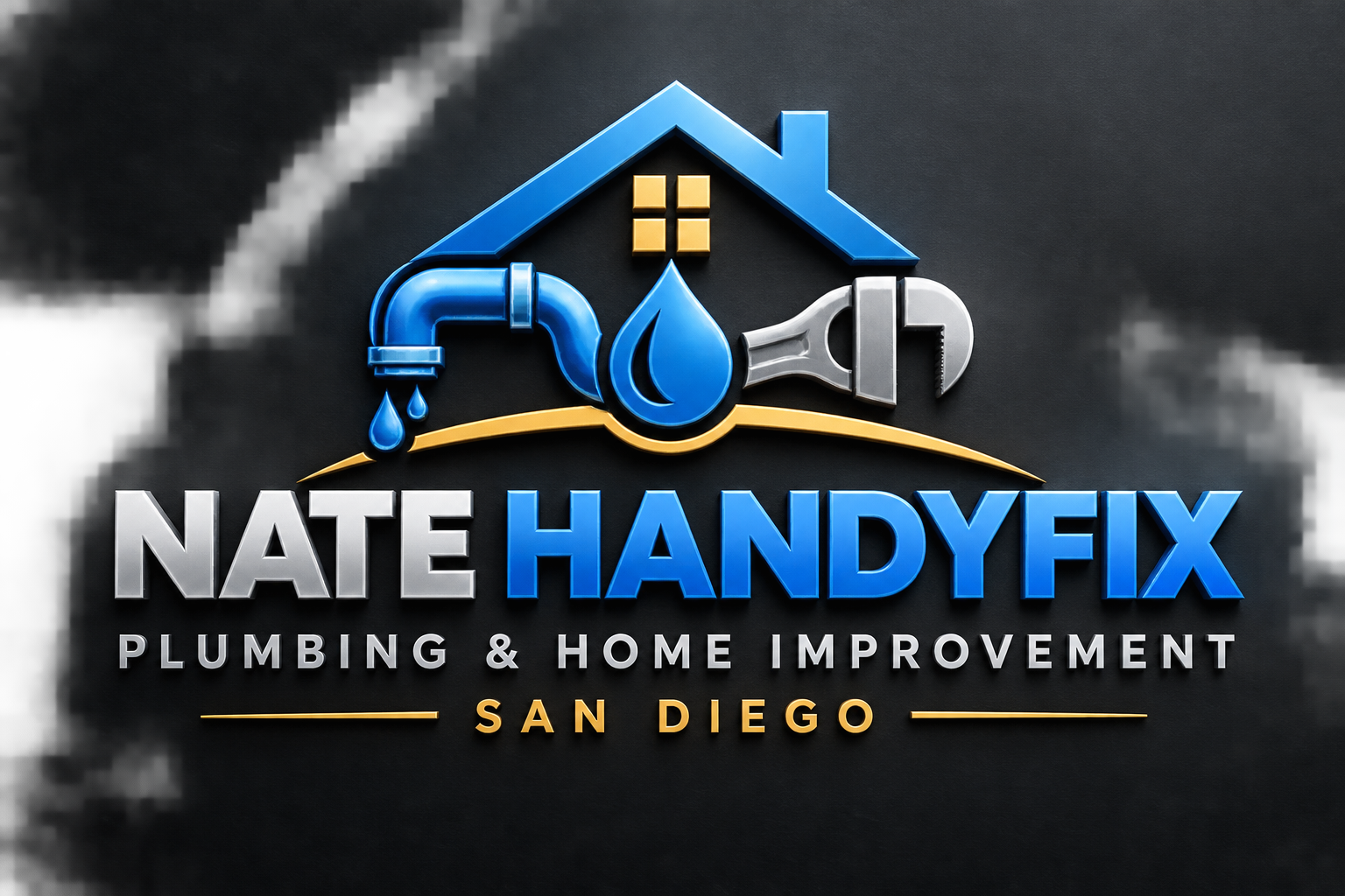 Nate HandyFix — San Diego Plumbing & Home Improvement logo
